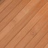 Alfombra rectangular bambú color natural 70x1000