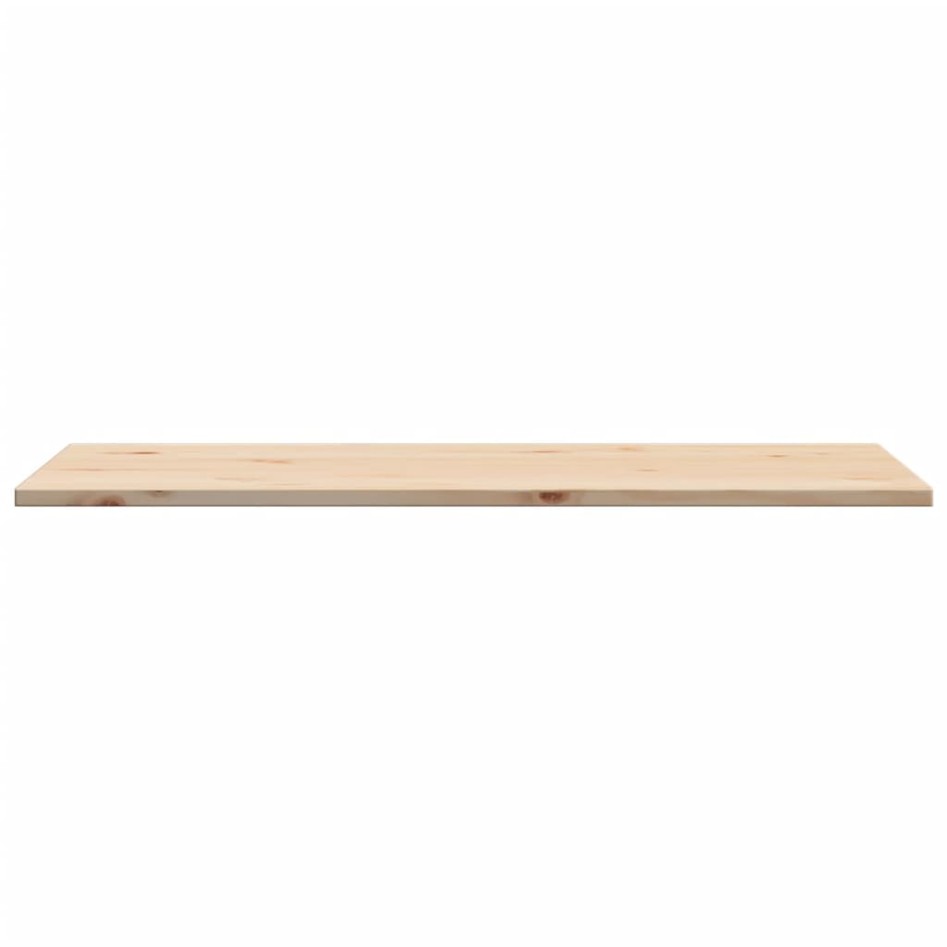 Tablero de mesa rectangular 4 uds madera de pino 90x45x1,7