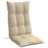 Cojines de silla con respaldo alto 4 uds tela Oxford