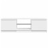 Mueble de TV con luces LED blanco brillante 120x30x35,5