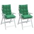 Cojines para silla con respaldo bajo 2 uds tela Oxford