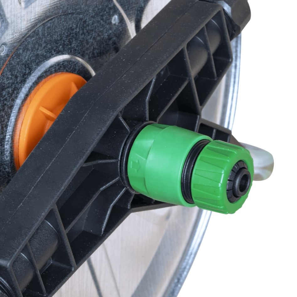 Carrete de pared para manguera de 50 m 1/2 o 35 m 3/4