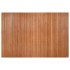 Biombo divisor de bambú marrón 165x250
