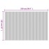 Biombo divisor de bambú marrón 165x250