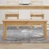 Banco de comedor Panama madera maciza de pino 105x30x45