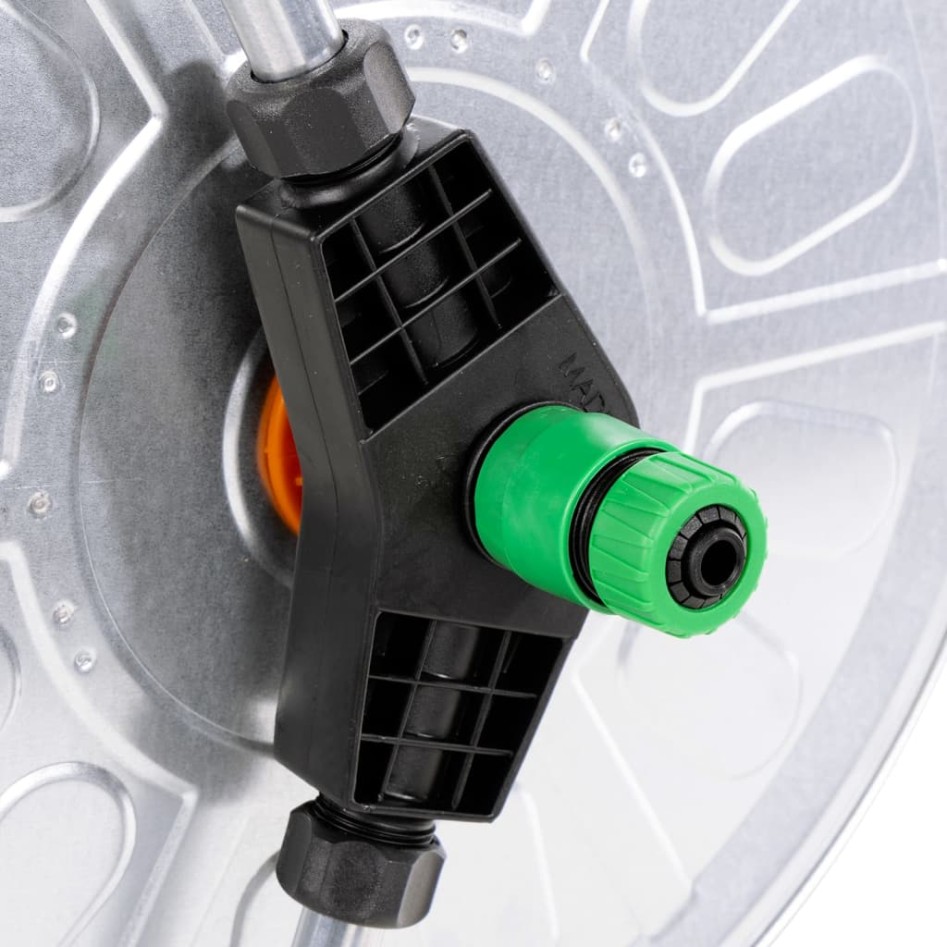 Carrito de rollo para manguera de 60 m 1/2