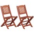 Sillas de comedor infantiles 2 uds madera maciza