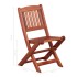 Sillas de comedor infantiles 2 uds madera maciza