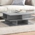 Mesa de centro madera de ingeniería gris Sonoma 70x70x29