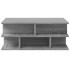 Mesa de centro madera de ingeniería gris Sonoma 70x70x29