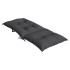 Cojines silla respaldo alto 2 uds tela gris antracita