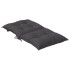 Cojines silla respaldo bajo 2 ud tela gris antracita