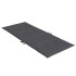 Cojines silla respaldo alto 6 uds tela gris antracita