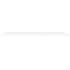 Estantes flotantes de pared 2 uds MDF blanco 120x23,5x3,8
