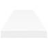 Estantes flotantes de pared 2 uds MDF blanco 120x23,5x3,8