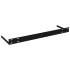 Estantes flotantes de pared 2 uds MDF blanco 120x23,5x3,8