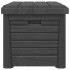 Baúl para cojines polipropileno gris antracita 73x50,5x46,5