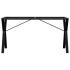 Patas de mesa de comedor estructura Y acero 140x60x73