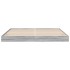 Estructura de cama madera de ingeniería gris Sonoma 200x200