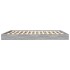 Estructura de cama madera de ingeniería gris Sonoma 200x200