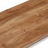Mesa consola acero inoxidable y madera maciza acacia