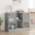 Aparador madera de ingeniería gris hormigón 102x37x75,5