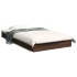 Estructura de cama sin colchón madera marrón roble 90x190