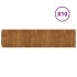 Bordes de césped acero corten flexible 10 piezas 25x103