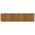 Bordes de césped acero corten flexible 10 piezas 25x103