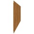 Bordes de césped acero corten flexible 10 piezas 20x103