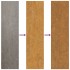 Bordes de césped acero corten flexible 10 piezas 20x103