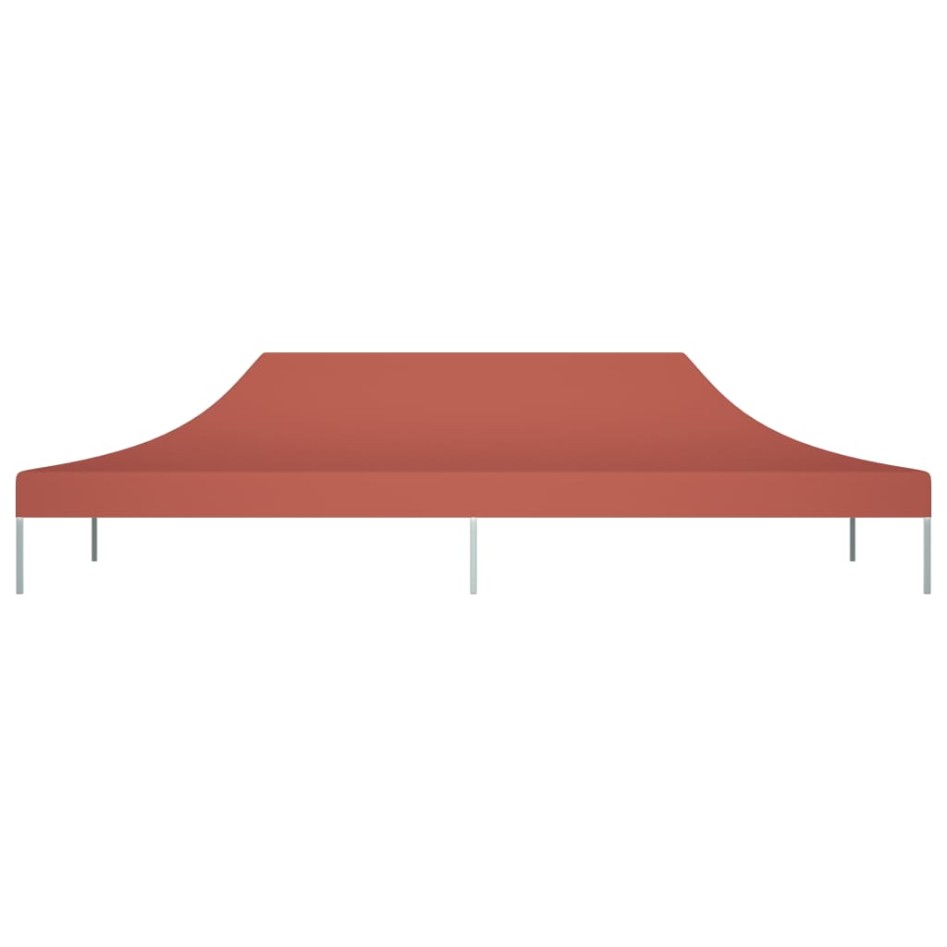 Techo de carpa para celebraciones terracota 6x3 m 270