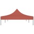 Techo de carpa para celebraciones terracota 6x3 m 270