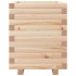 Jardinera madera maciza de pino 40x40x49,5