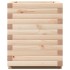 Jardinera madera maciza de pino 40x40x49,5