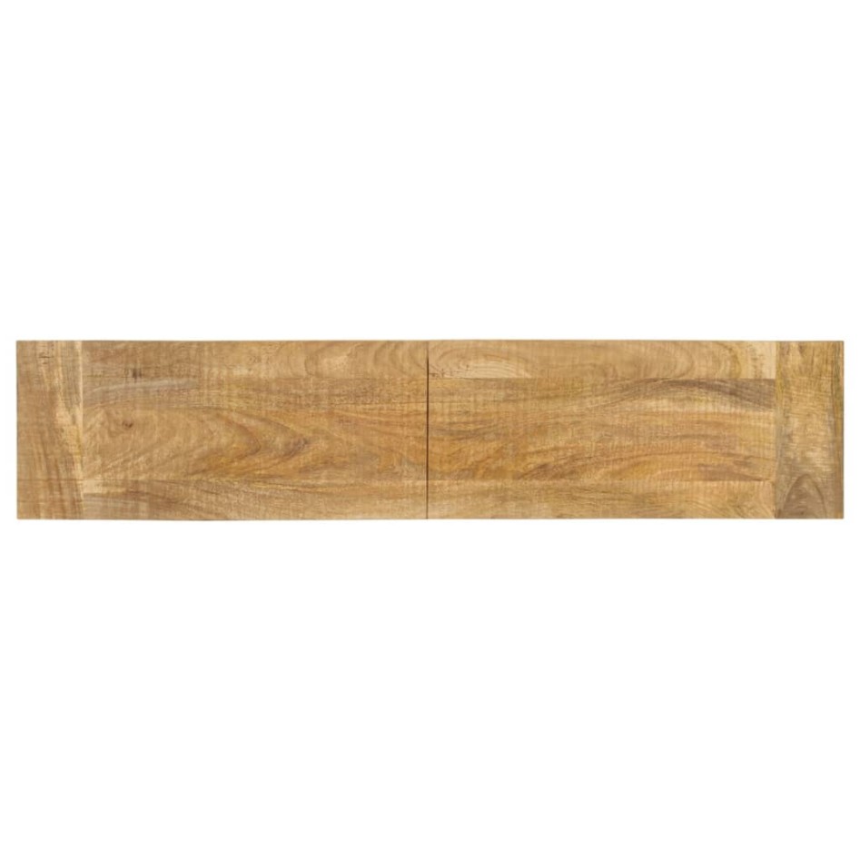 Banco de madera maciza de mango 160x35x45
