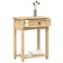 Mesa consola Corona madera maciza de pino 55x35x73