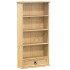 Estantería de CDs Corona madera maciza de pino 52x17,5x103