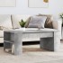 Mesa de centro madera de ingeniería gris hormigón 102x55x42
