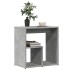 Mesa auxiliar 2 uds madera ingeniería gris hormigón 50x30x50