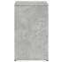 Mesa auxiliar 2 uds madera ingeniería gris hormigón 50x30x50