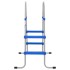 Escalera para piscina elevada acero y plástico 84