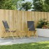 Mesa plegable de jardín de bambú Ø45x45