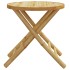 Mesa plegable de jardín de bambú Ø45x45