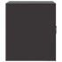 Mesitas de noche 2 unidades acero negro 34,5x39x44