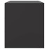 Mueble para TV de acero negro 99x39x44