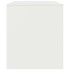 Mueble para TV de acero blanco 99x39x44