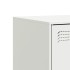 Mueble para TV de acero blanco 99x39x44
