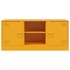 Mueble para TV de acero amarillo mostaza 99x39x44