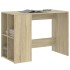 Escritorio de madera de ingeniería roble Sonoma 102x50x75